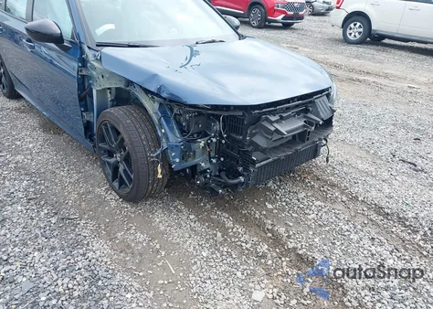 2025 Honda Civic Hybrid Sport/Sport Touring из США, поврежденный, VIN 2HGFE4F88SH342196